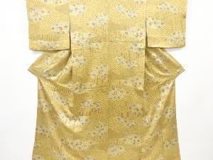 リサイクル　花古典柄小紋着物